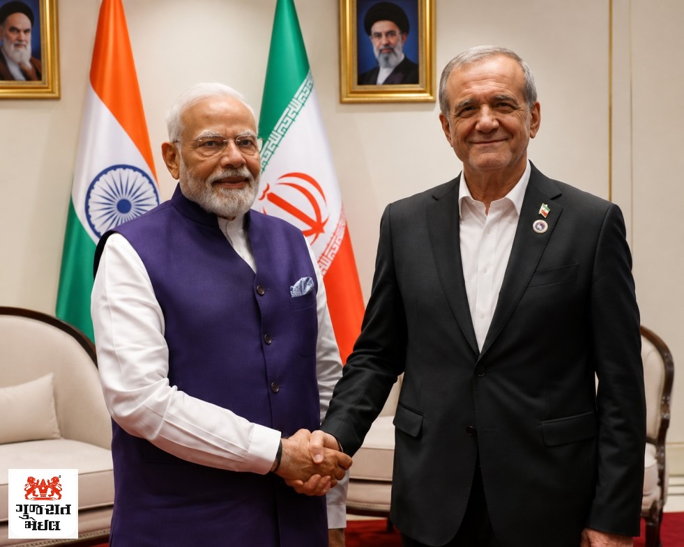 SCO સમિટમાં PM મોદી અને ઈરાનના રાષ્ટ્રપતિ પેઝેશ્કિયાન વચ્ચે મહત્વપૂર્ણ મુલાકાત.
