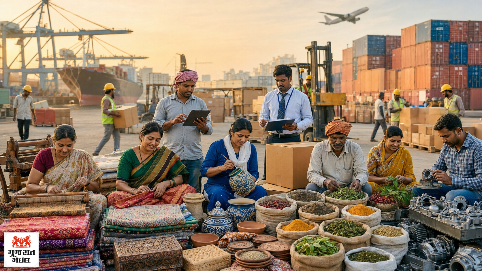 દેશના દરેક જિલ્લાને મળશે વૈશ્વિક ઓળખ, ‘Districts as Export Hubs’ અભિયાનને નવી ગતિ.
