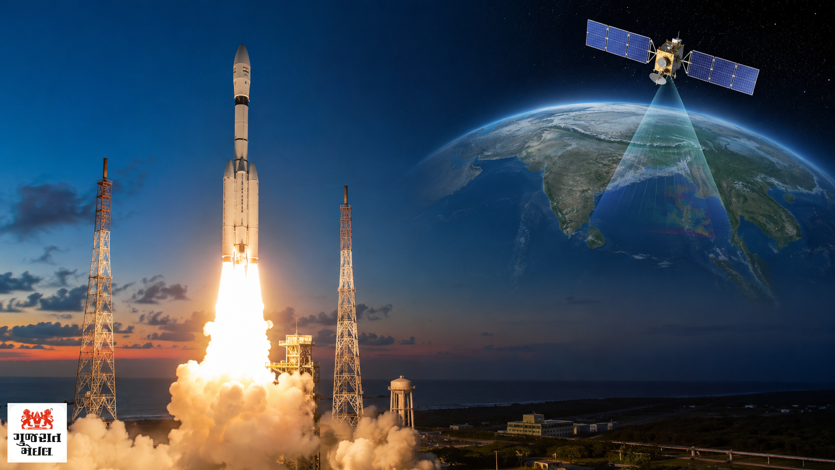 ISROની વધુ એક ઐતિહાસિક સિદ્ધિ, GSLV-F17 દ્વારા EOS-05 ઉપગ્રહનું સફળ પ્રક્ષેપણ.