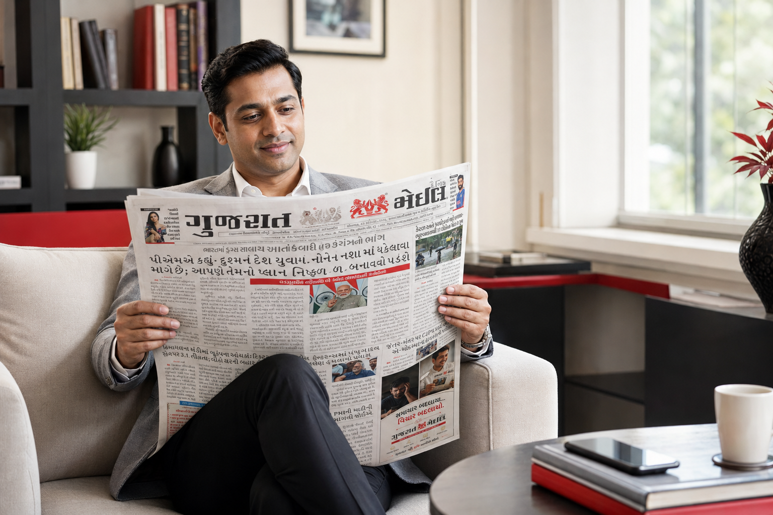 Latest available Gujarat Mail newspaper edition